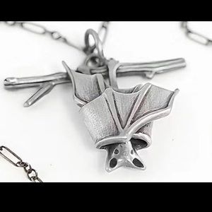 Baby Bat S925 silver chain 925 Jewelry Necklace vampire goth